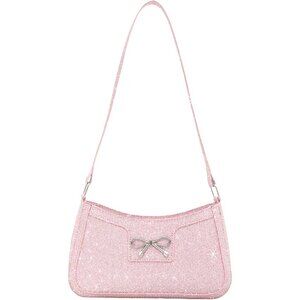 🆕Women's Pink Bling Sequin Purse Evening Ladies Sparkling Party Clutch Handbag